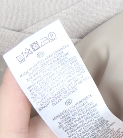 Hobbs Women's Beige Sheath Dress Size 12