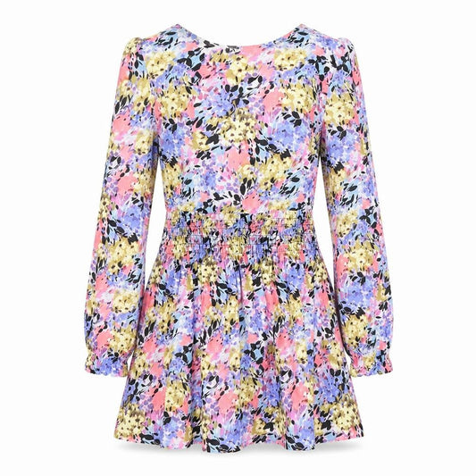 Marks and Spencer Girls Multicoloured Floral Dress 6-7 Years
