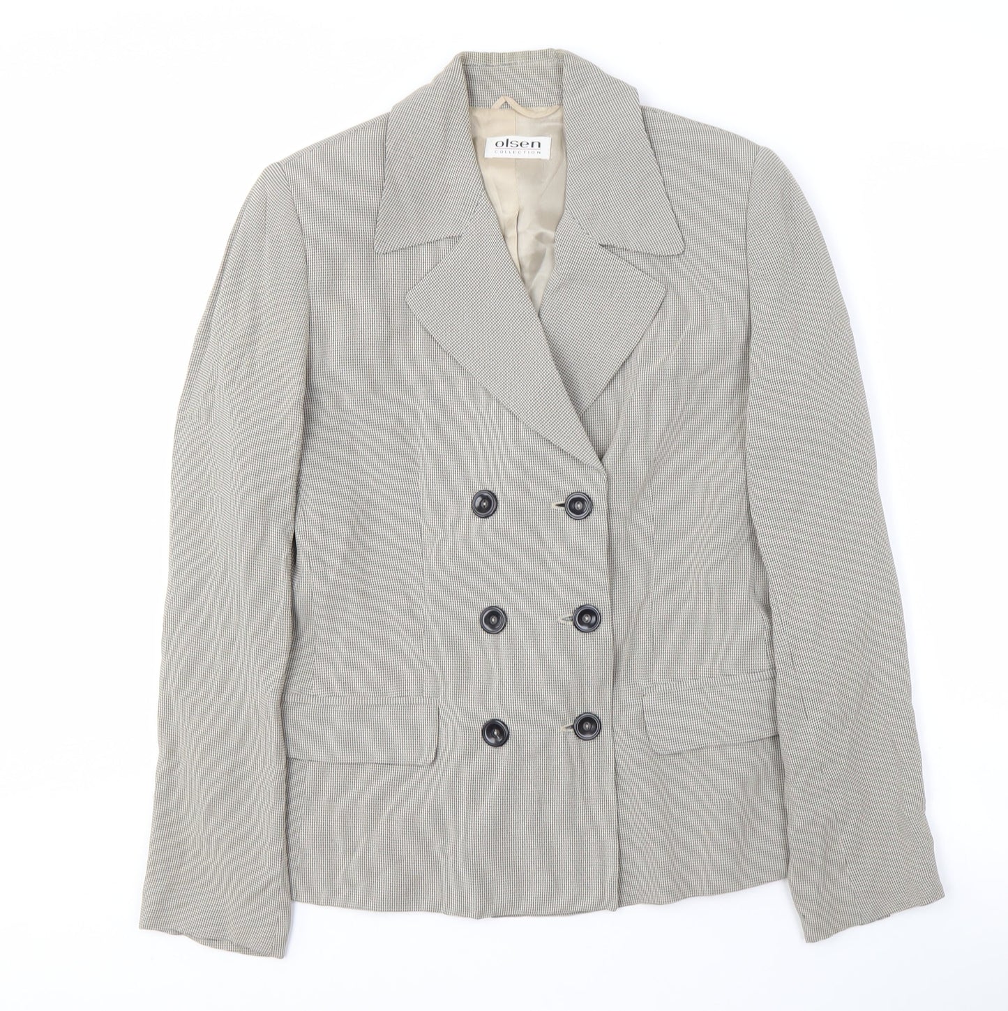 Olsen Collection Women's Grey Blazer Size 10