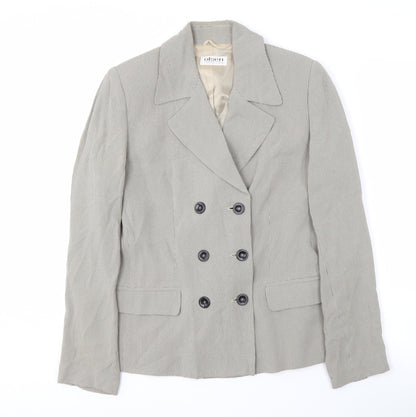 Olsen Collection Women's Grey Blazer Size 10