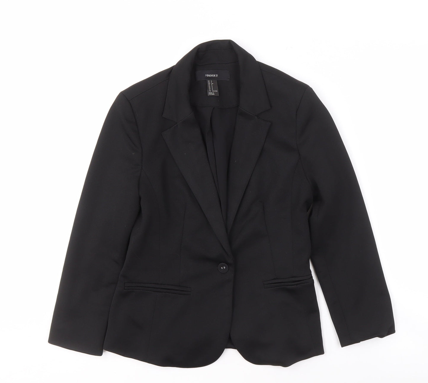 Forever 21 Women's Black Blazer Size S