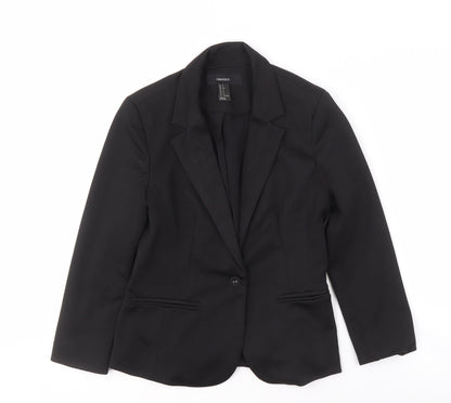 Forever 21 Women's Black Blazer Size S