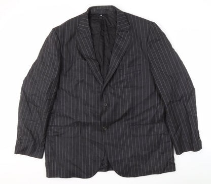 Mens UK Size 48 Aquascutum Regular Grey Suit Jacket