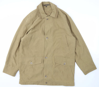 Mens UK Size M DANNIMAC Beige Overcoat