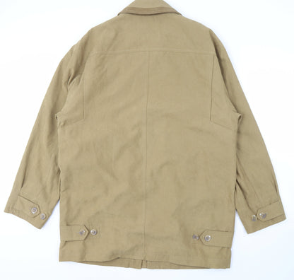Mens UK Size M DANNIMAC Beige Overcoat