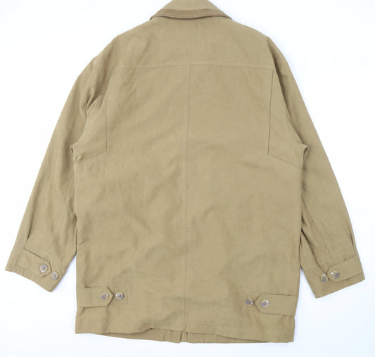 Mens UK Size M DANNIMAC Beige Overcoat