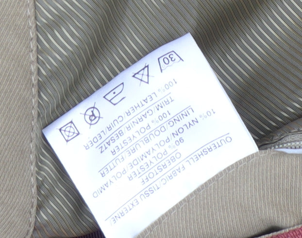 Mens UK Size M DANNIMAC Beige Overcoat