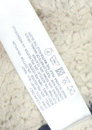 Fat Face Women's Blue Hooded Waistcoat Size 8