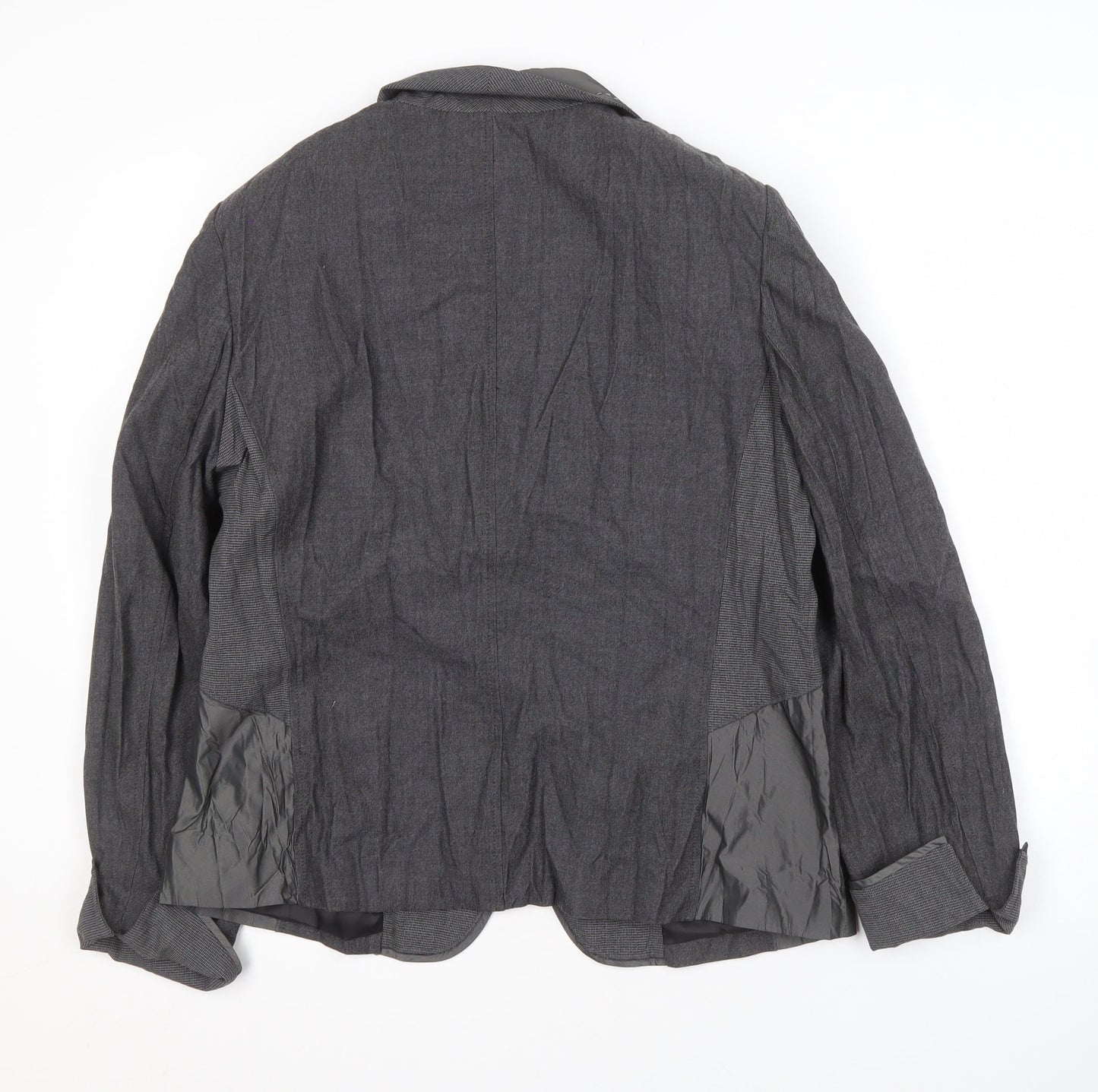 Frank Walder Women's Grey Blazer Size 12 Business Wear