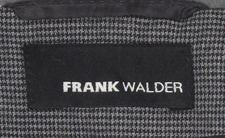 Frank Walder Women's Grey Blazer Size 12 Business Wear