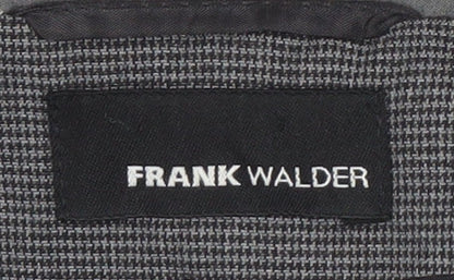 Frank Walder Women's Grey Blazer Size 12 Business Wear