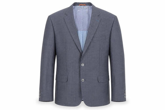 Digel Men's Blue Check Blazer Jacket 56