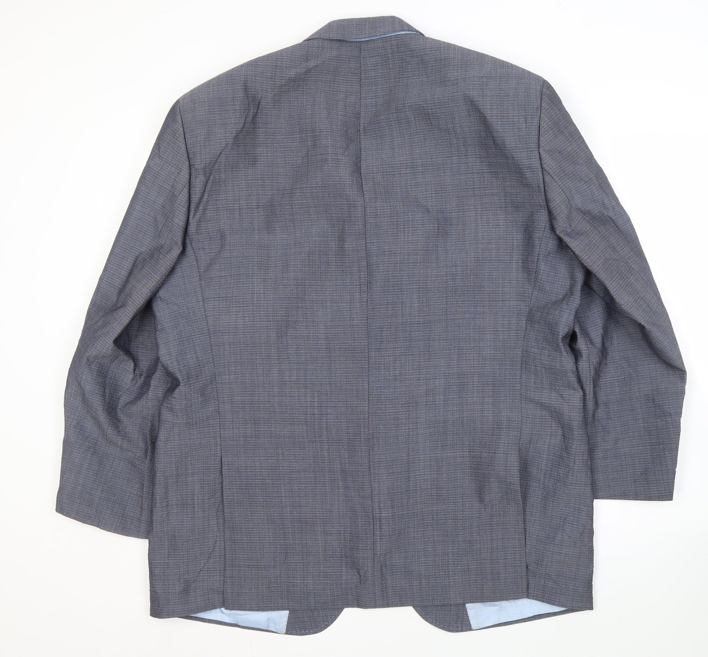 Digel Men's Blue Check Blazer Jacket 56