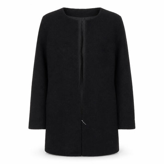 Brandy Melville Women's Black Long Coat Size S