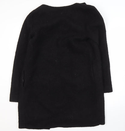 Brandy Melville Women's Black Long Coat Size S