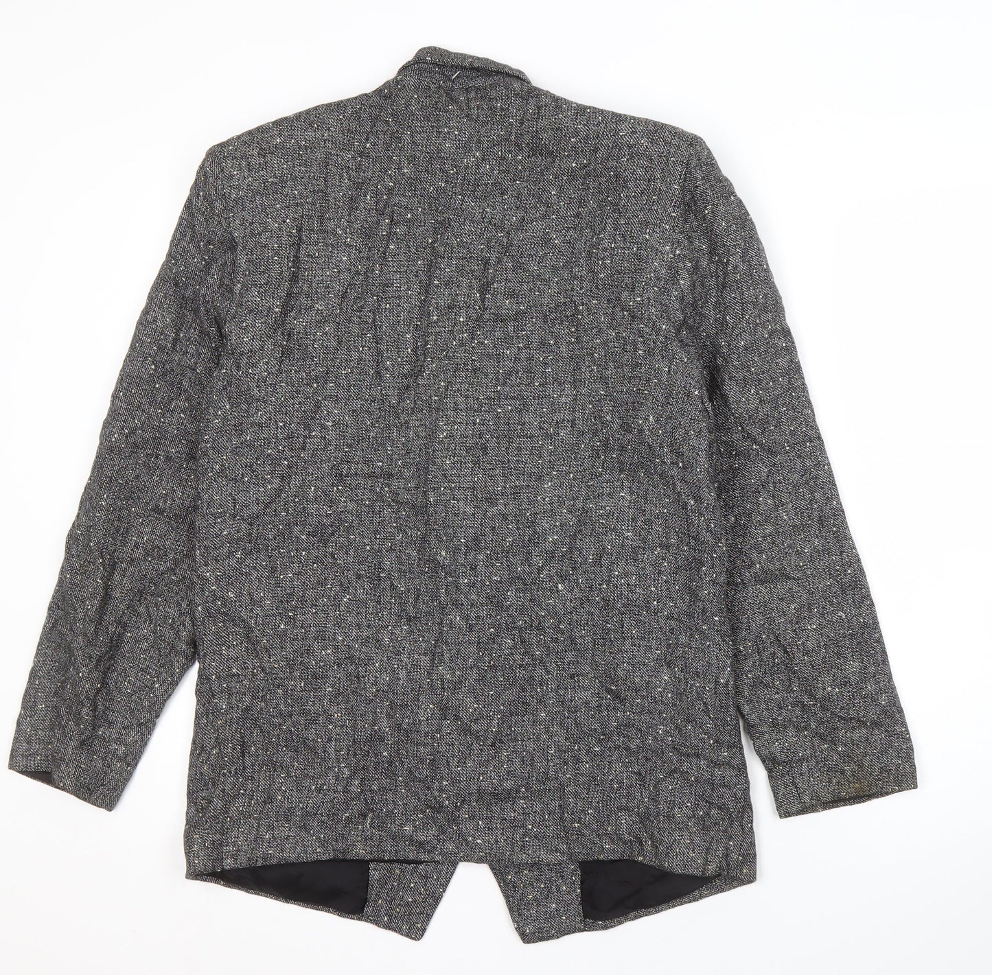 Michelle Stuart Women's Black Flecked Blazer Size 8