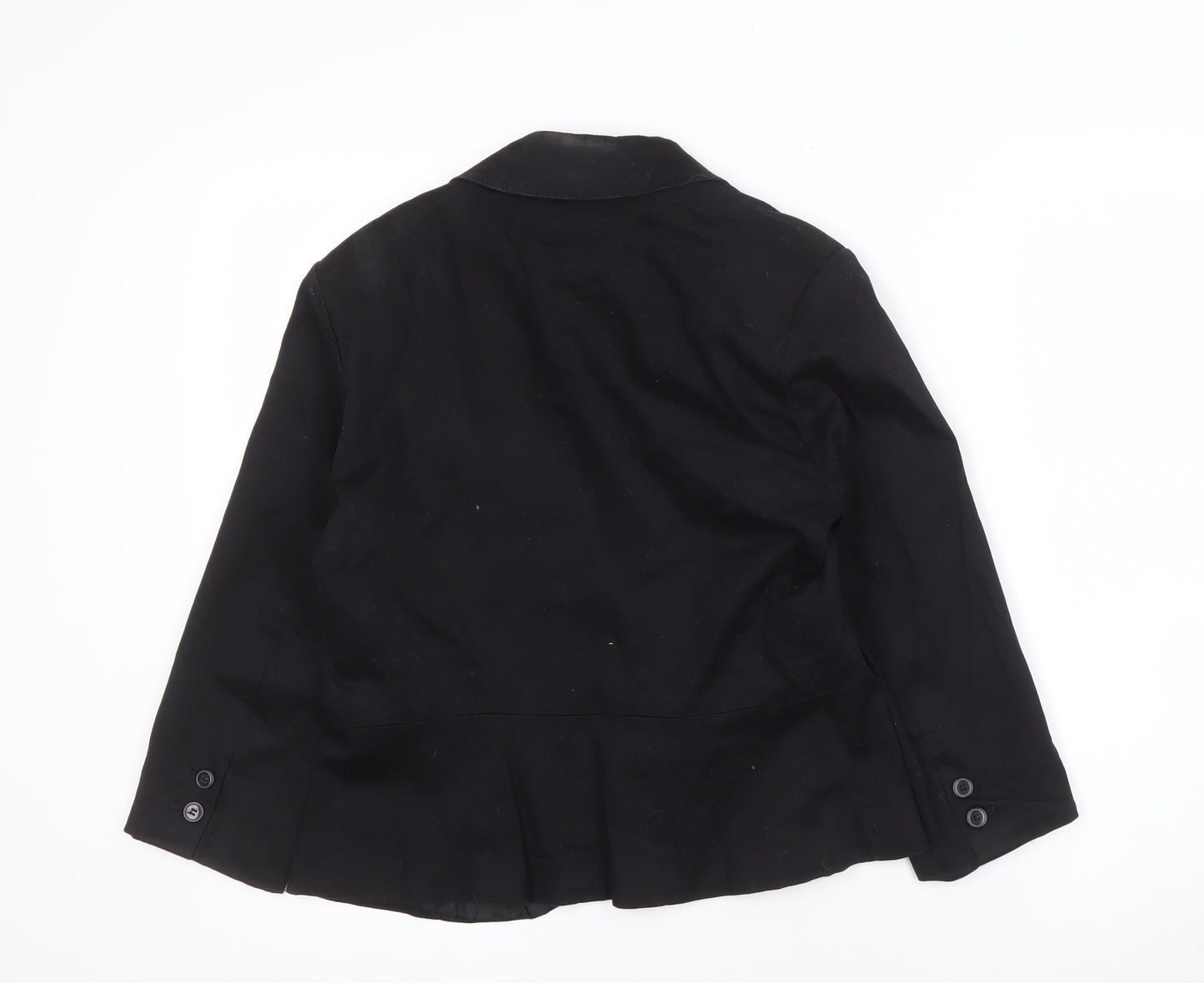 Womens UK Size  New Look Black Basic Jacket