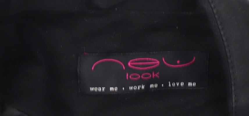 Womens UK Size  New Look Black Basic Jacket