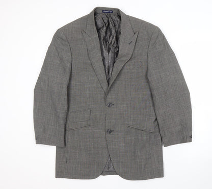 Mens UK Size 38 English Laundry Regular Grey Suit Jacket