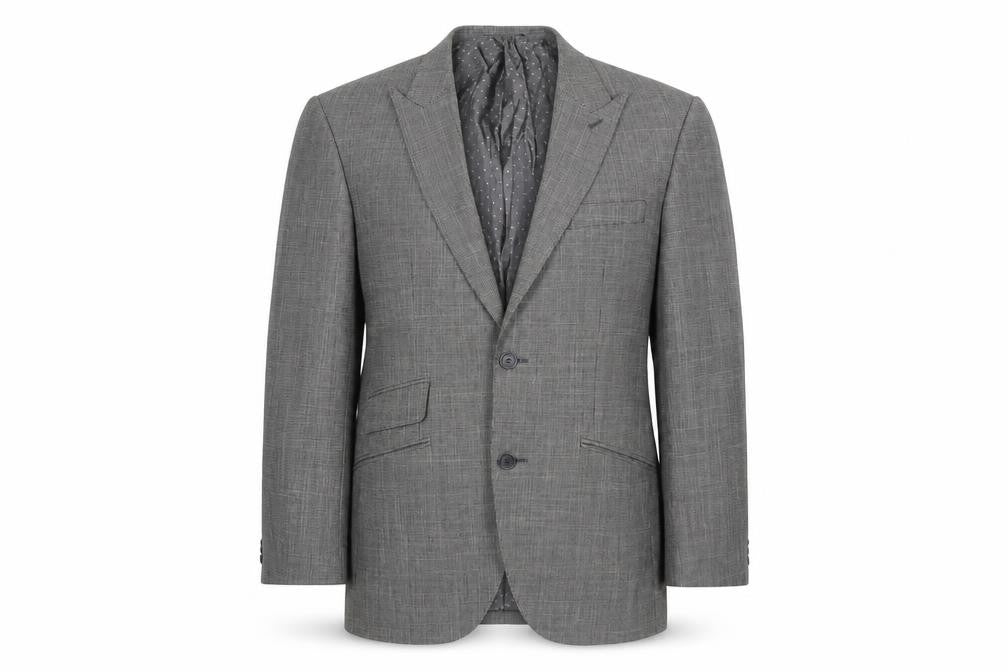 Mens UK Size 38 English Laundry Regular Grey Suit Jacket