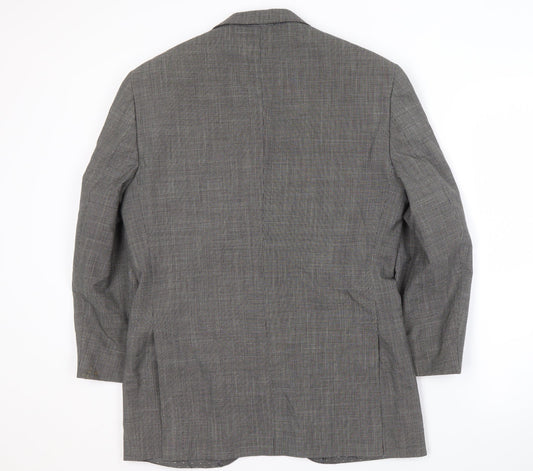 Mens UK Size 38 English Laundry Regular Grey Suit Jacket