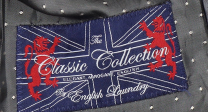 Mens UK Size 38 English Laundry Regular Grey Suit Jacket