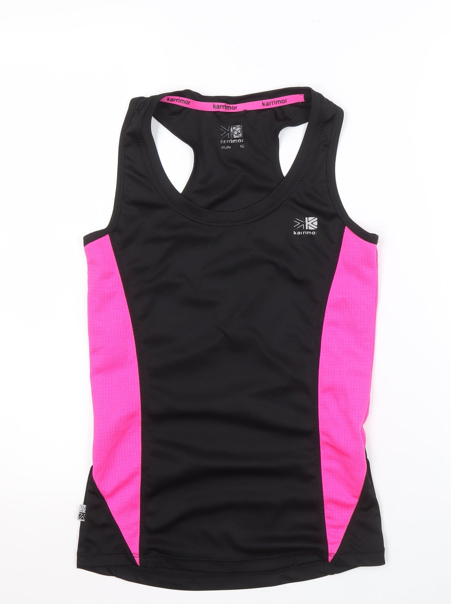 Karrimor Women's Black Pink Tank Top Size 10
