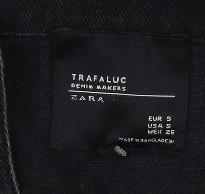 Zara Women's Black Pinafore Dress S