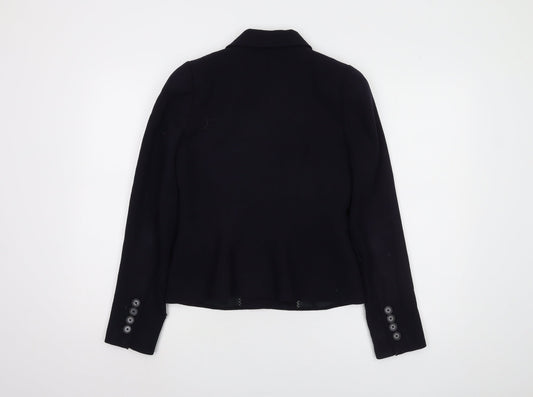 Hobbs Women's Black Slim Fit Suit Jacket, Size 8