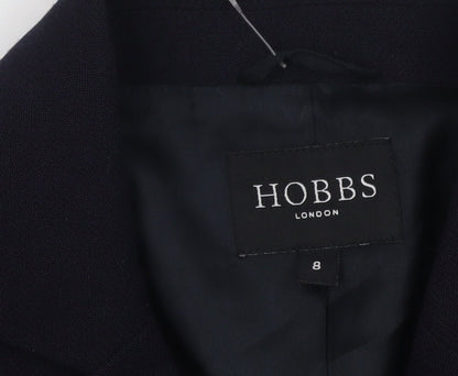 Hobbs Women's Black Slim Fit Suit Jacket, Size 8
