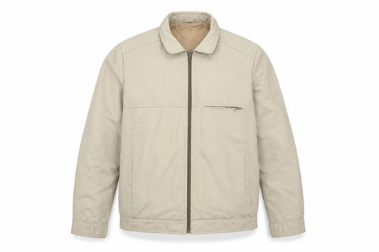 Mens UK Size L Grendale Beige Basic Jacket