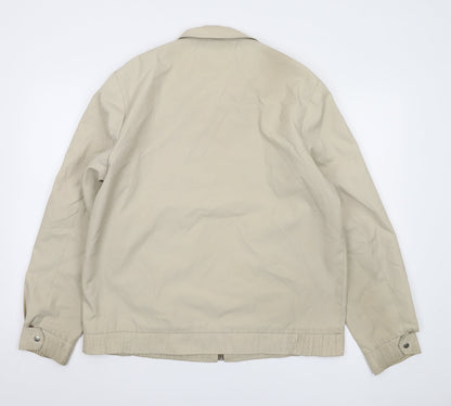 Mens UK Size L Grendale Beige Basic Jacket