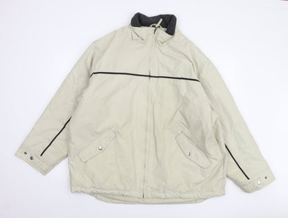 Mens UK Size XL Mudie Beige Basic Jacket