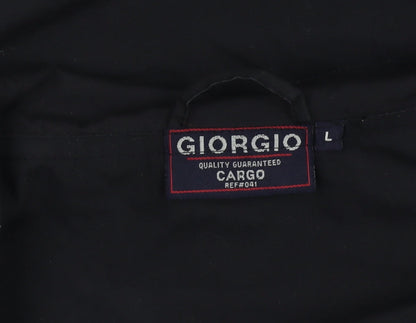 Mens UK Size L Giorgio Black 3-in-1 Jacket