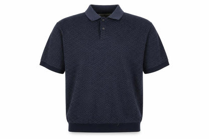 Penmans Men's Black Short Sleeve Polo Size L