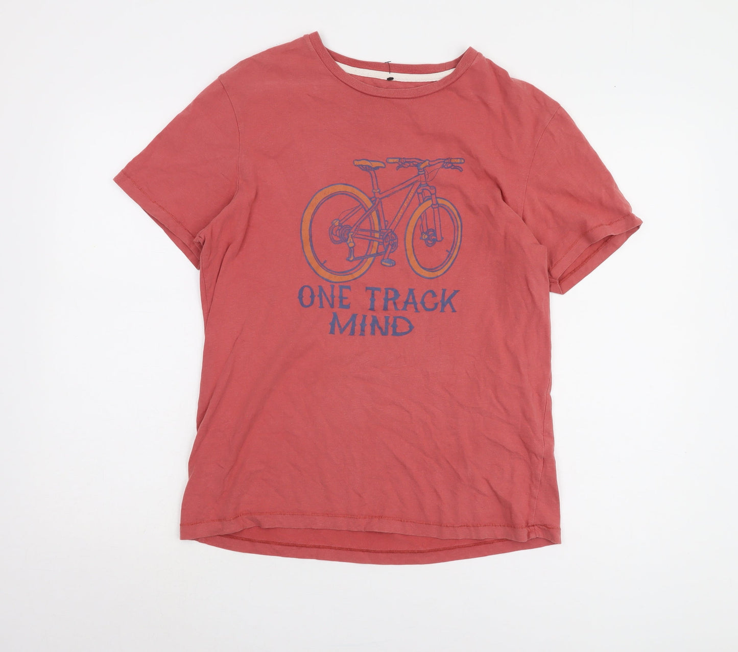 Mens UK Size S Fat Face Red  T-Shirt