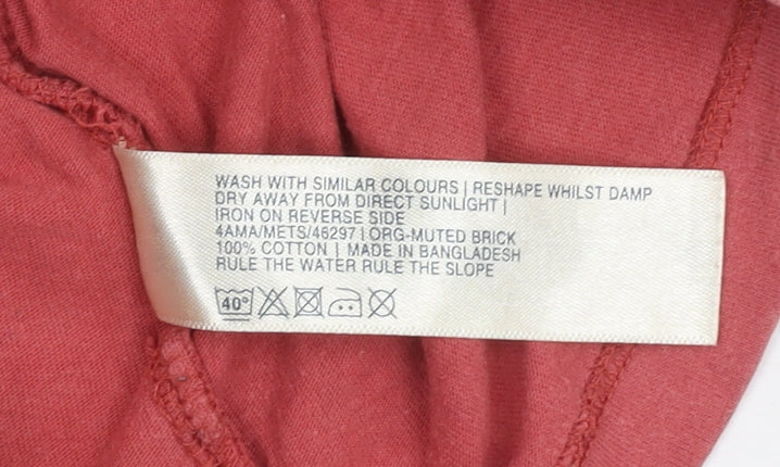 Mens UK Size S Fat Face Red  T-Shirt