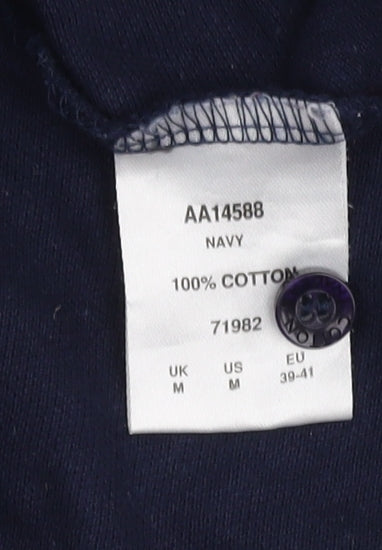 Cotton Traders Men's Blue Polo Shirt M