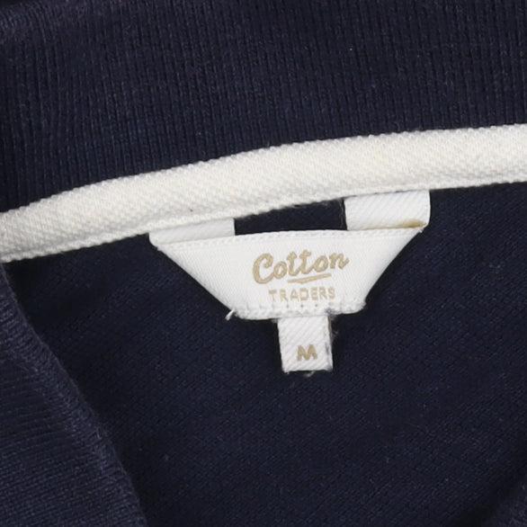 Cotton Traders Men's Blue Polo Shirt M