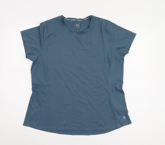 Marks and Spencer Women’s Blue Gym T-Shirt, Size 12