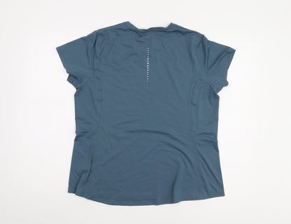 Marks and Spencer Women’s Blue Gym T-Shirt, Size 12
