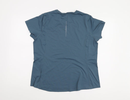 Marks and Spencer Women’s Blue Gym T-Shirt, Size 12