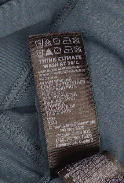 Marks and Spencer Women’s Blue Gym T-Shirt, Size 12