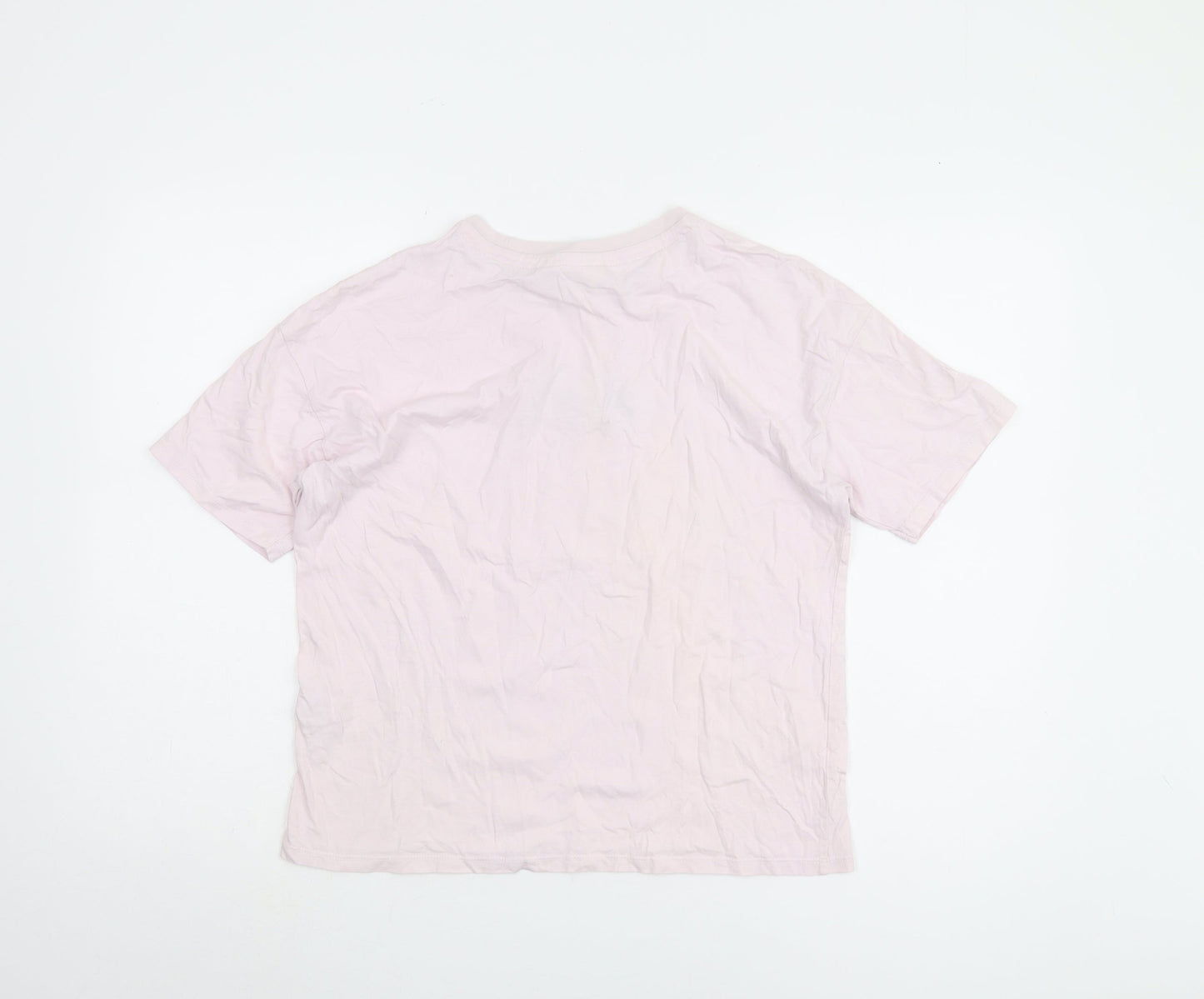 Pineapple Women’s Pink XS Embroidered T-Shirt