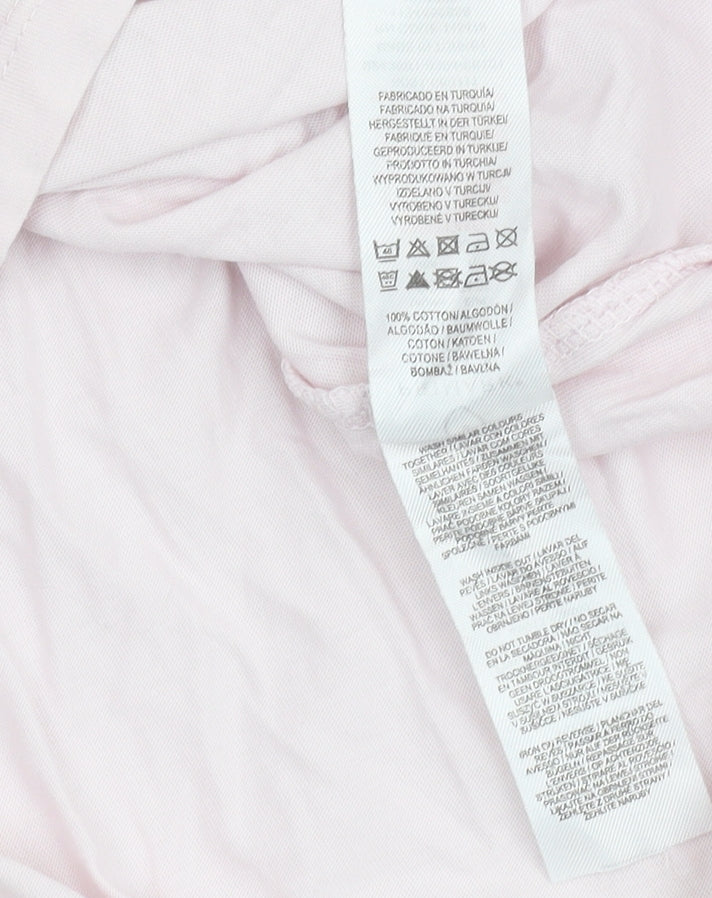 Pineapple Women’s Pink XS Embroidered T-Shirt