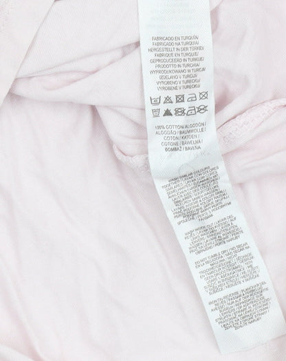 Pineapple Women’s Pink XS Embroidered T-Shirt