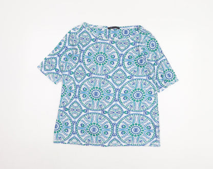 Womens UK Size 18 Marks and Spencer Multicoloured Basic Blouse