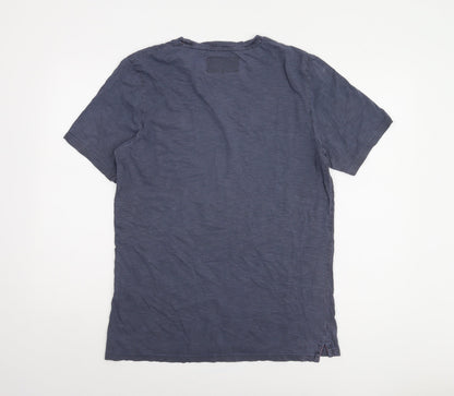 Superdry Men's Grey Crew Neck T-Shirt, Size L