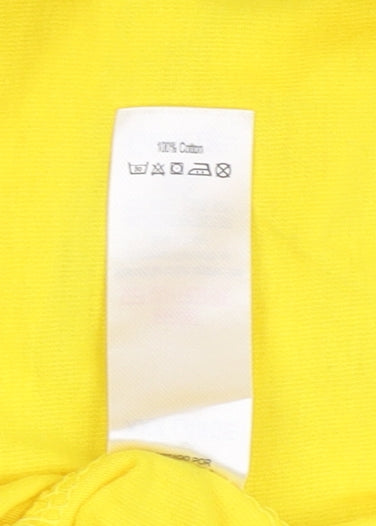 George Men’s Yellow 3XL Graphic Print T-Shirt