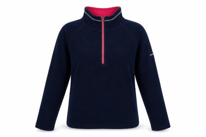 Trespass Women's Blue Mock Neck Fleece Sweatshirt M